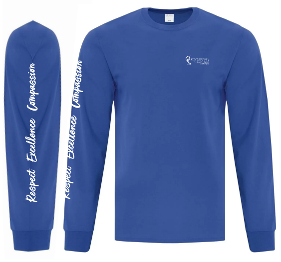 *Long Sleeve 'Values' Shirts